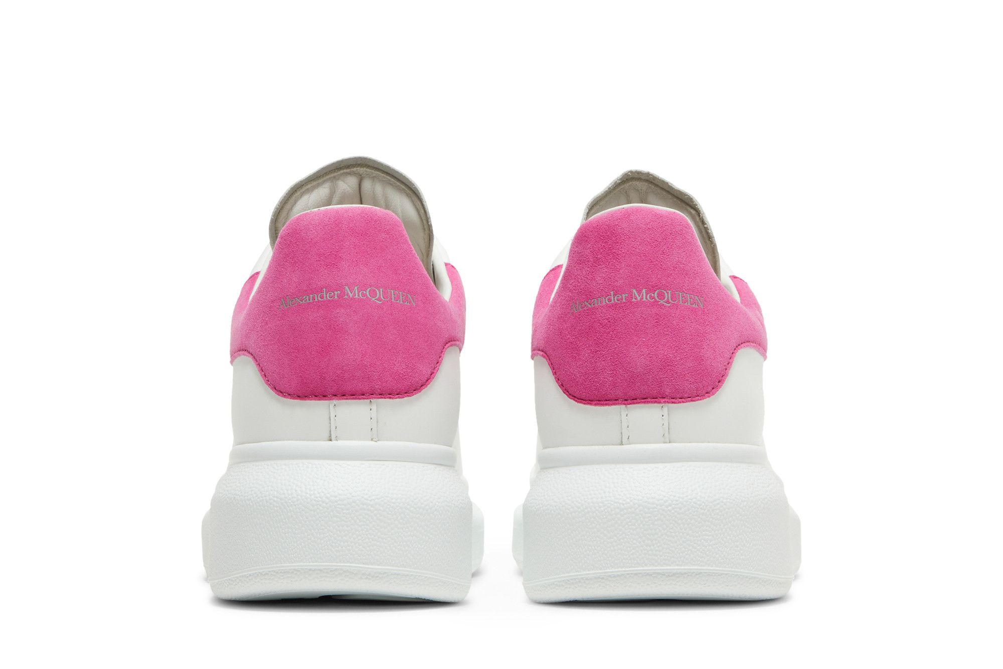 Buy Alexander McQueen Wmns Oversized Sneaker 'White Hot Pink Buy Alexander McQueen Wmns Oversized Sneaker 'White Hot Pink