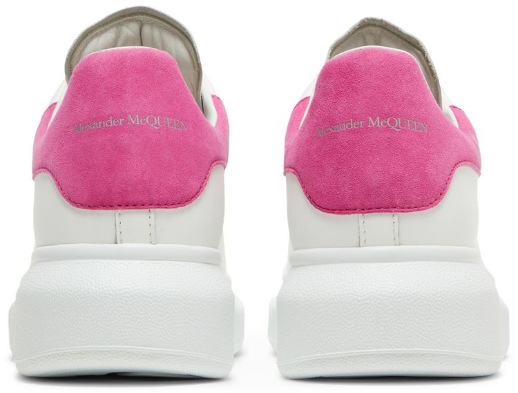 Alexander McQueen Wmns Oversized Sneaker White Hot Pink