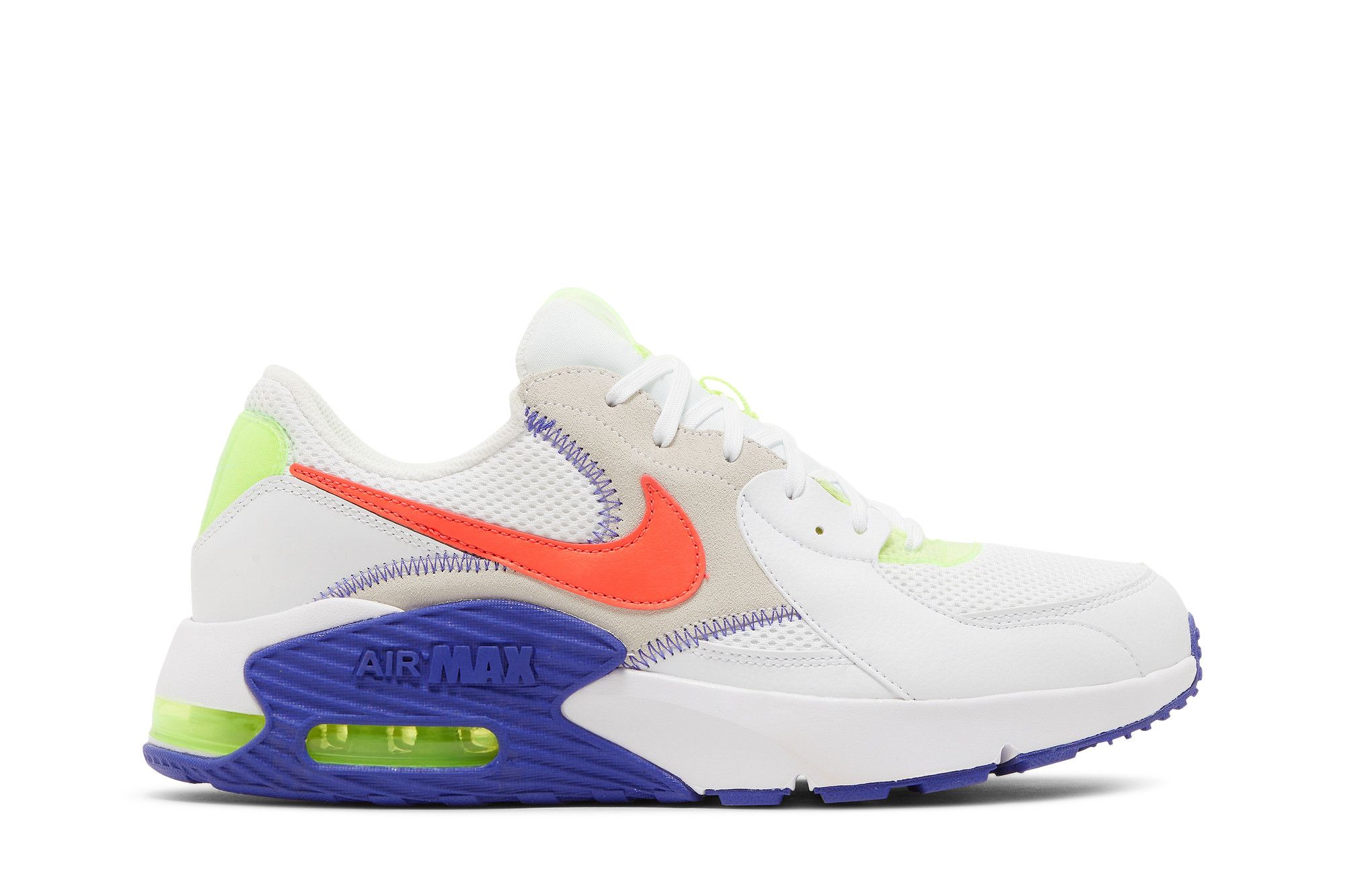 Buy Air Max Excee 'White Indigo Crimson' - DD2985 100 | GOAT