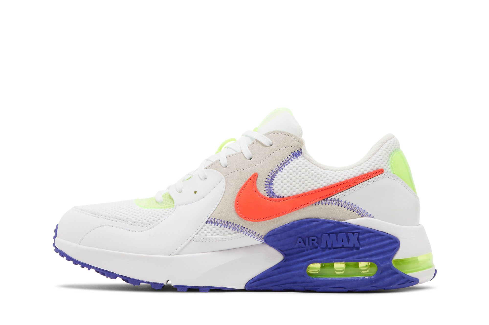 nike air max excee white black crimson