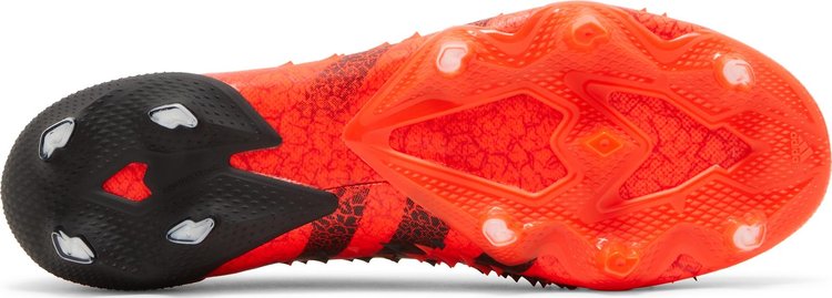 Predator Freak1 Low FG Demonskin   Solar Red