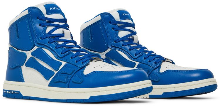 Amiri Skel Top High Blue White