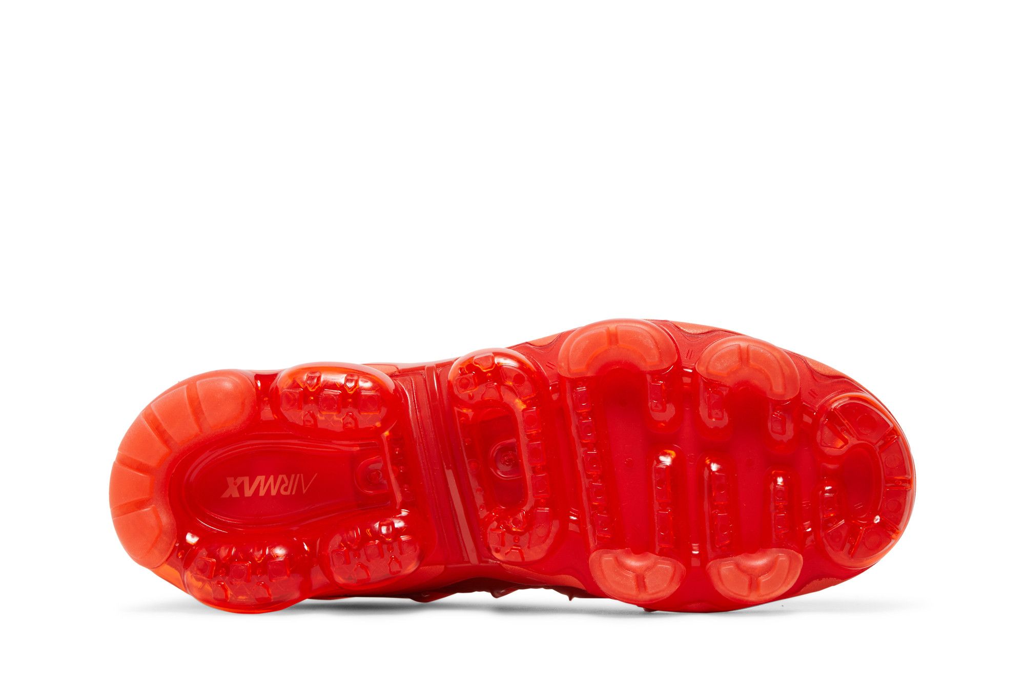 White vapormax with orange bottom 2025