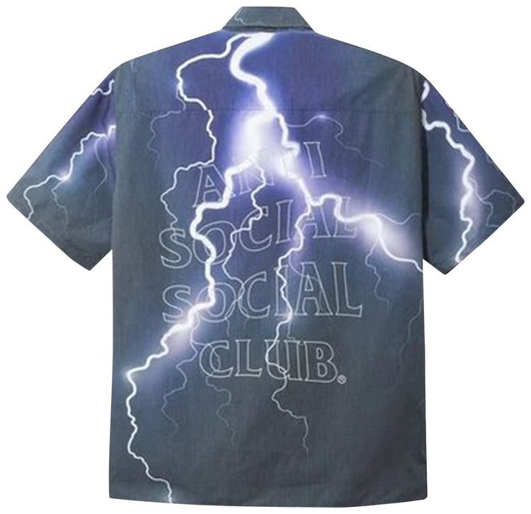 Anti Social Social Club Hydroplane Button Up Multicolor