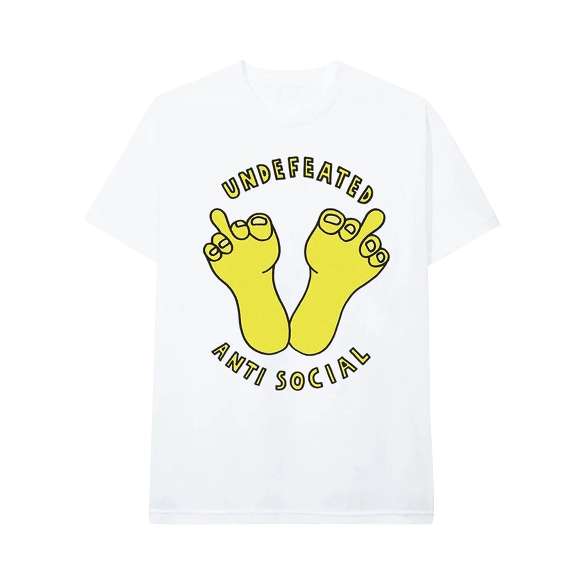 Anti Social Social Club x Undefeated Tee 'White'