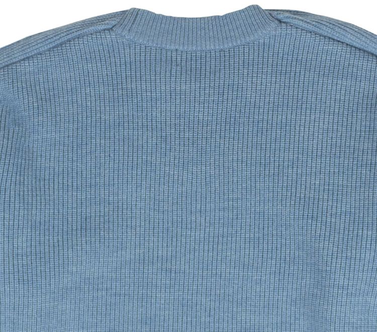 Ambush Fin Knit Pullover Sweater Blue
