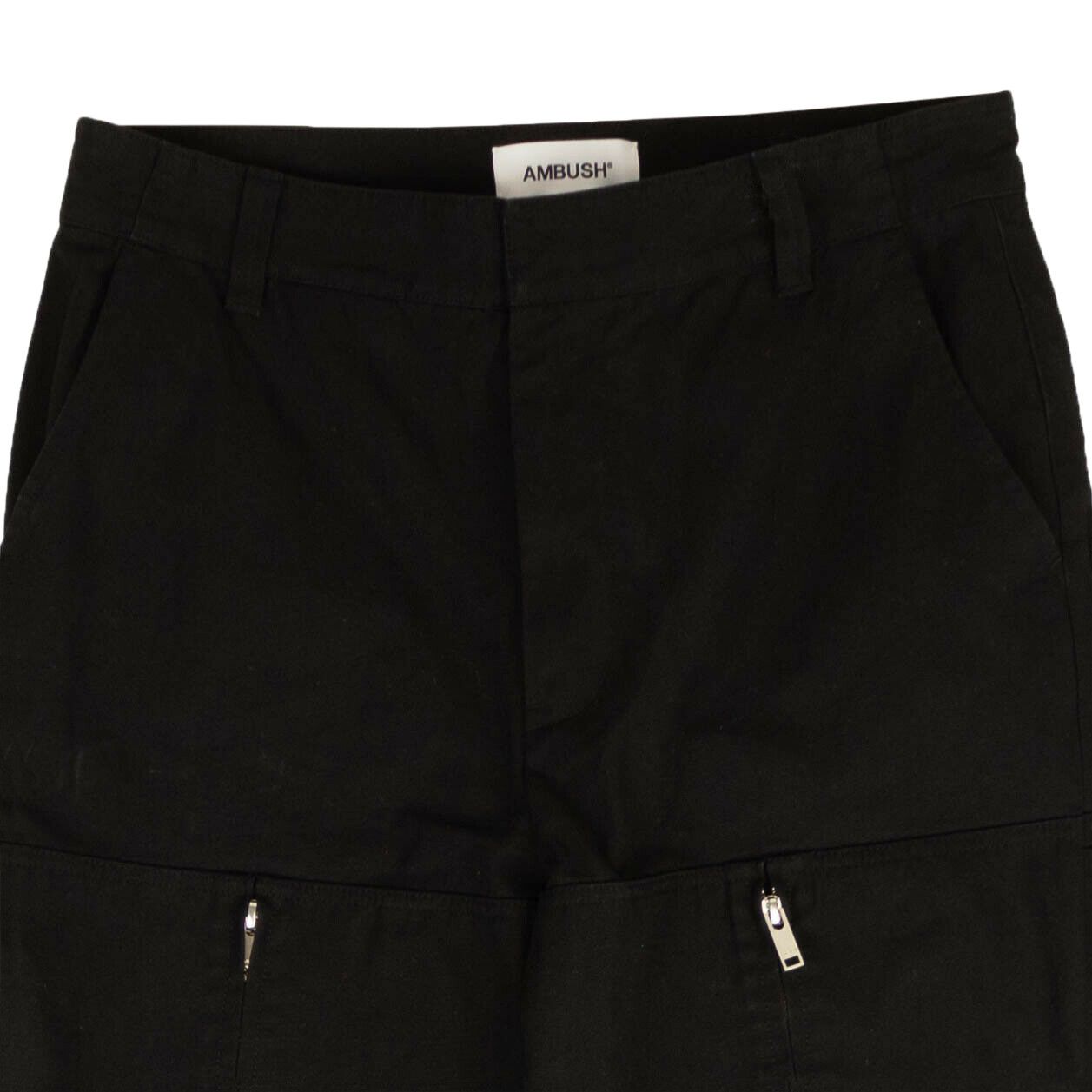 Buy Ambush Woven Bondage Zipper Pants 'Black' - 0630
