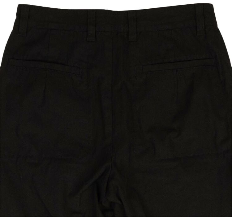 Ambush Woven Bondage Zipper Pants Black