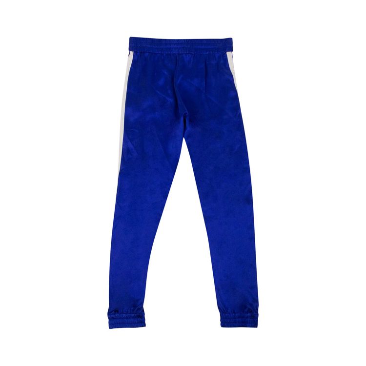 Amiri Silk Track Jogger Pants BlueWhite