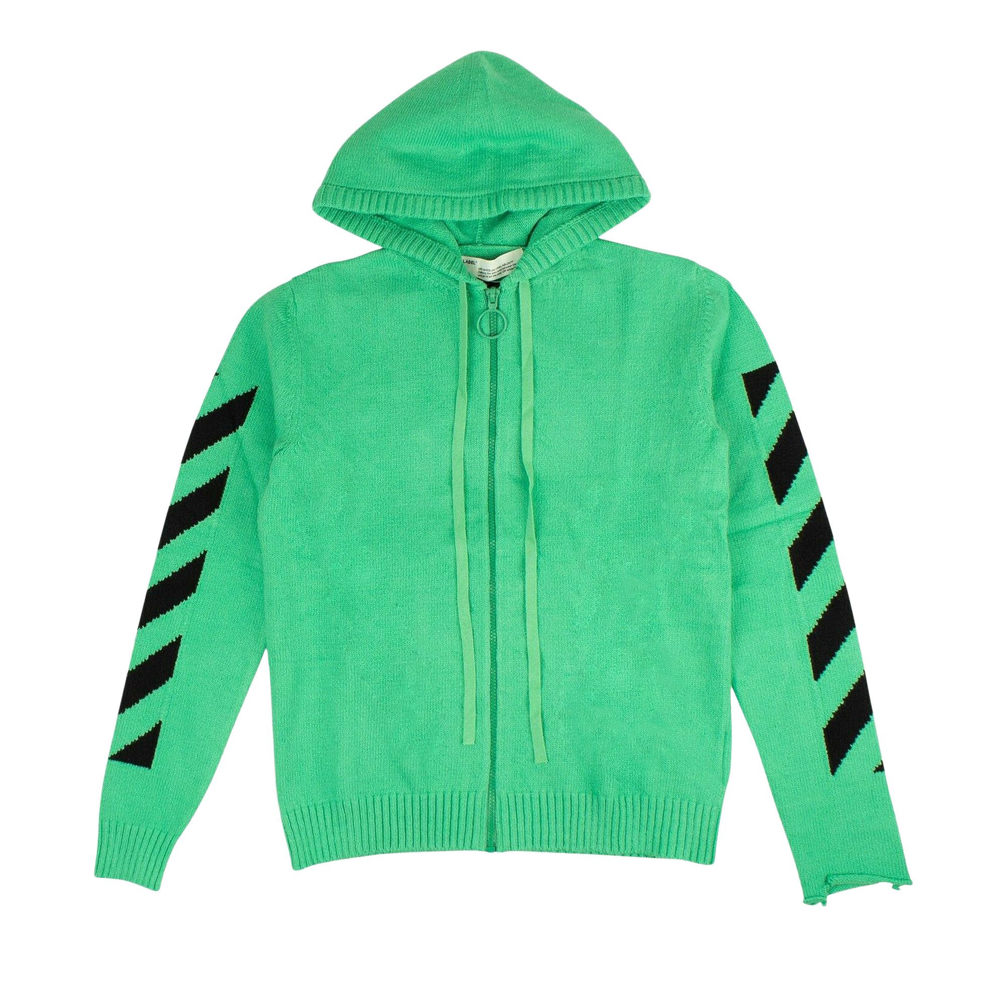 Off white sweater green hot sale