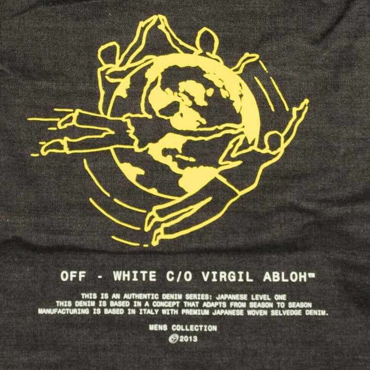 Off White Universal Key Tote Bag Black