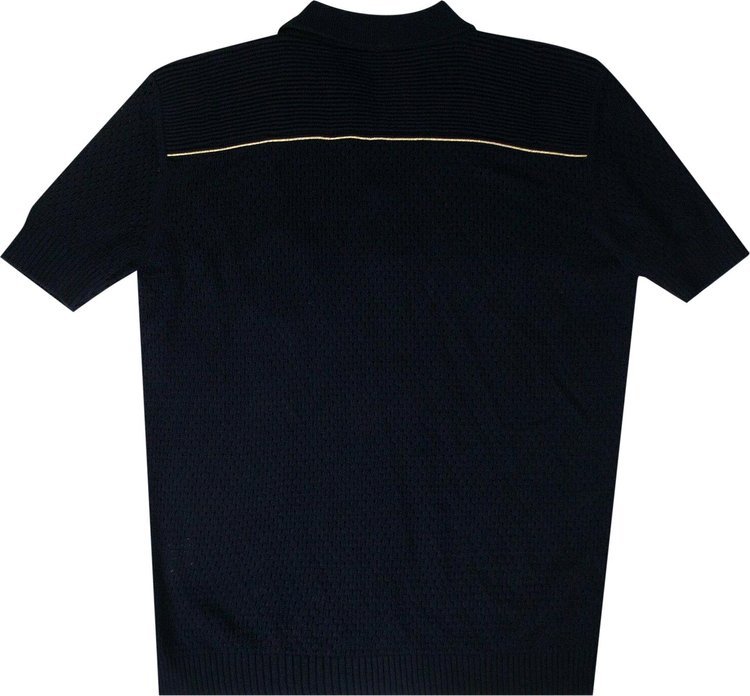 Balmain Anchor Knit Sweater Navy Blue