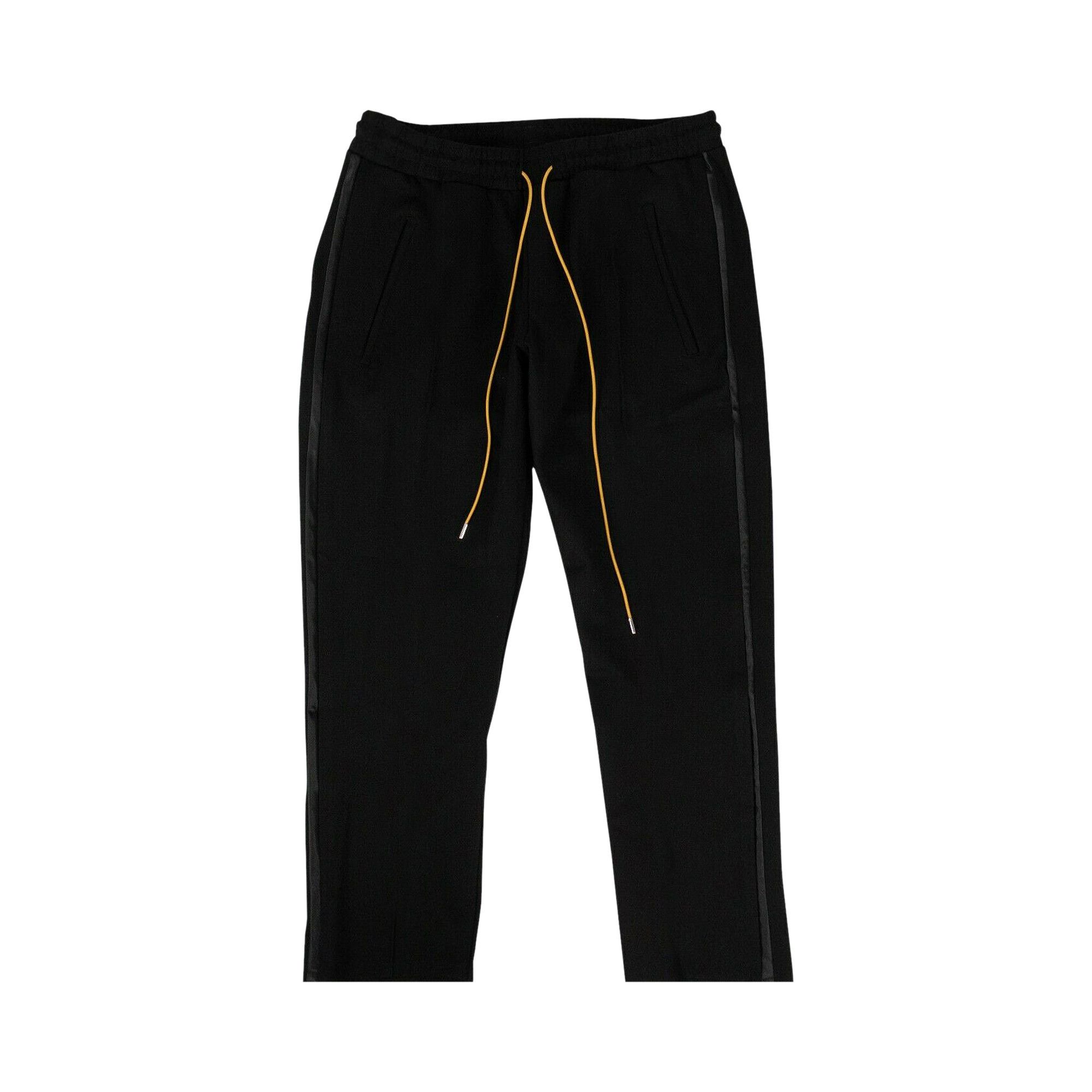 Buy Rhude Rayon Traxedo Pants Black 0537 100000203RTP BLAC GOAT UK