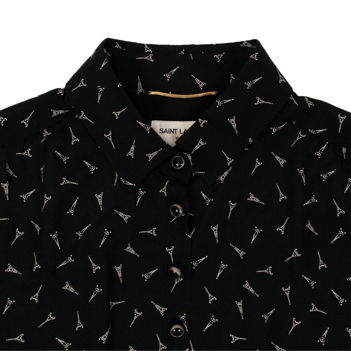 Saint laurent eiffel tower shirt top