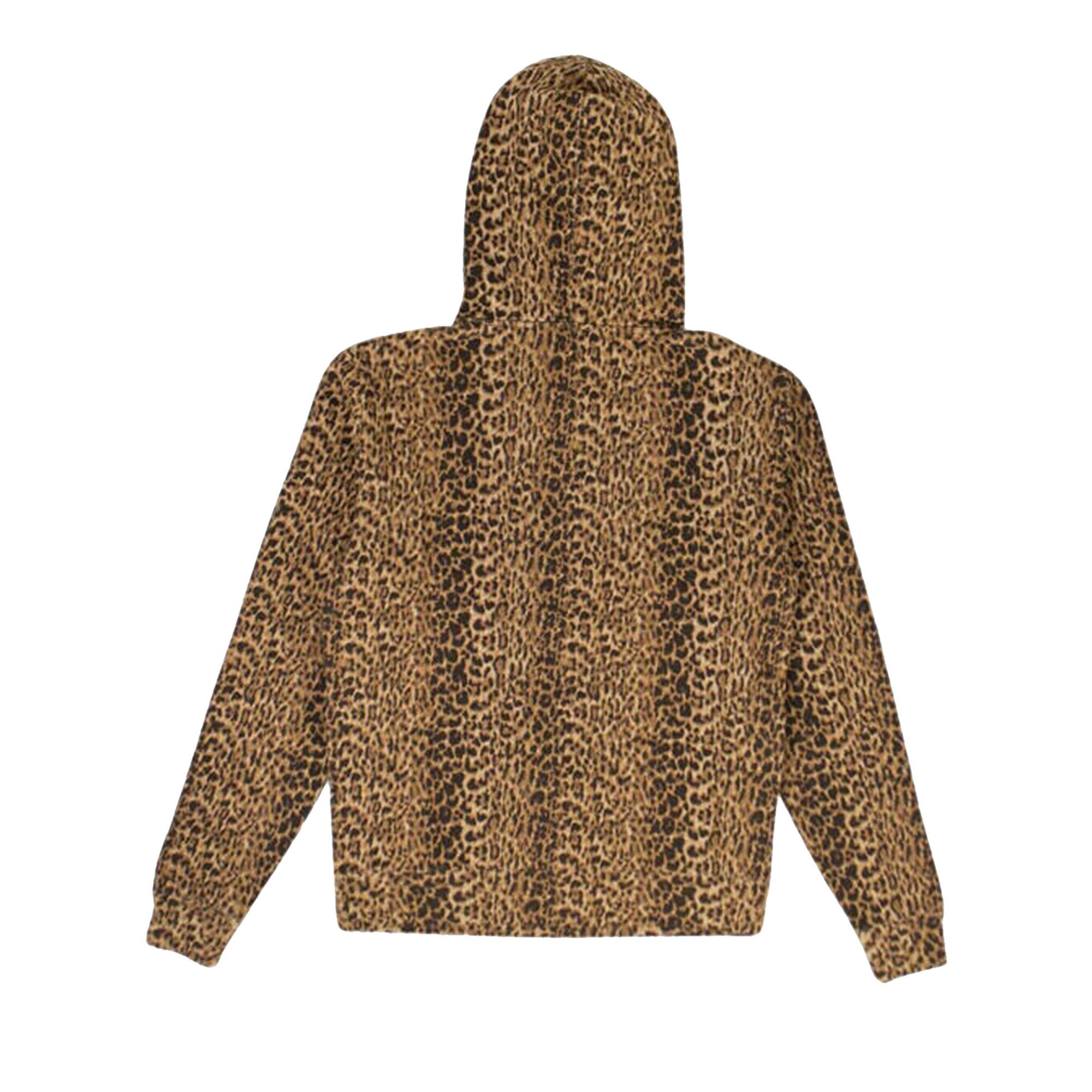 Saint laurent animal print hoodie top