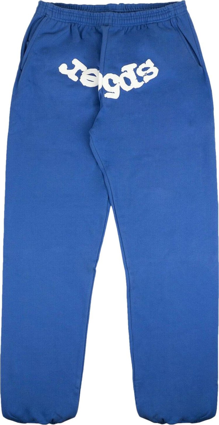 Buy Sp5der Logo Jogger Sweatpants 'Blue' - 2406 100000204LJS BLUE