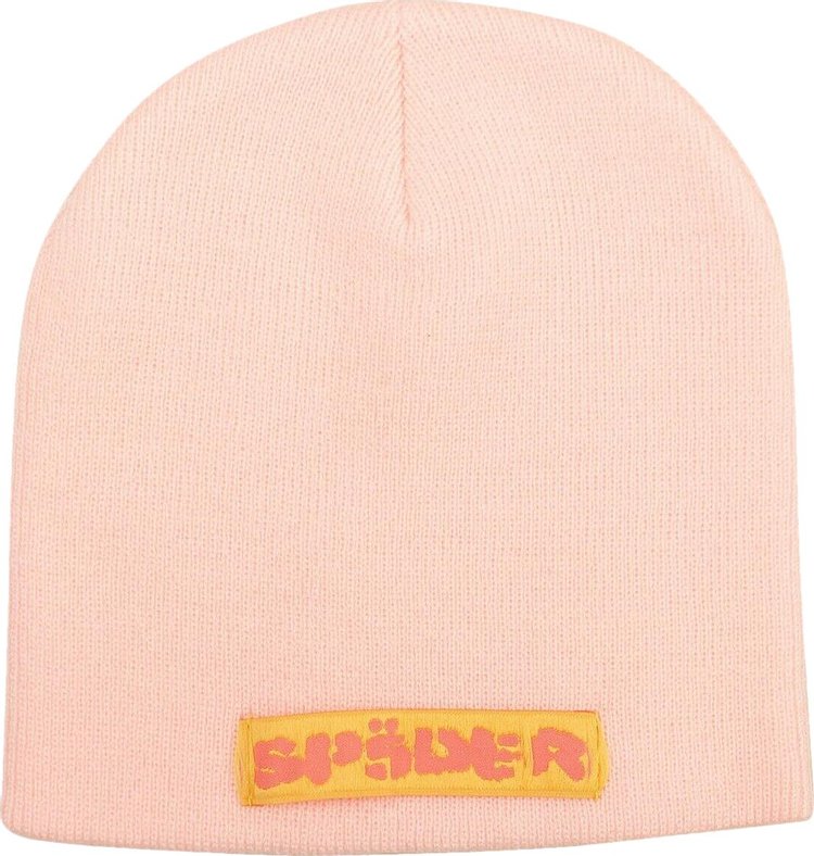 Sp5der Logo Beanie Hat 'Pink'