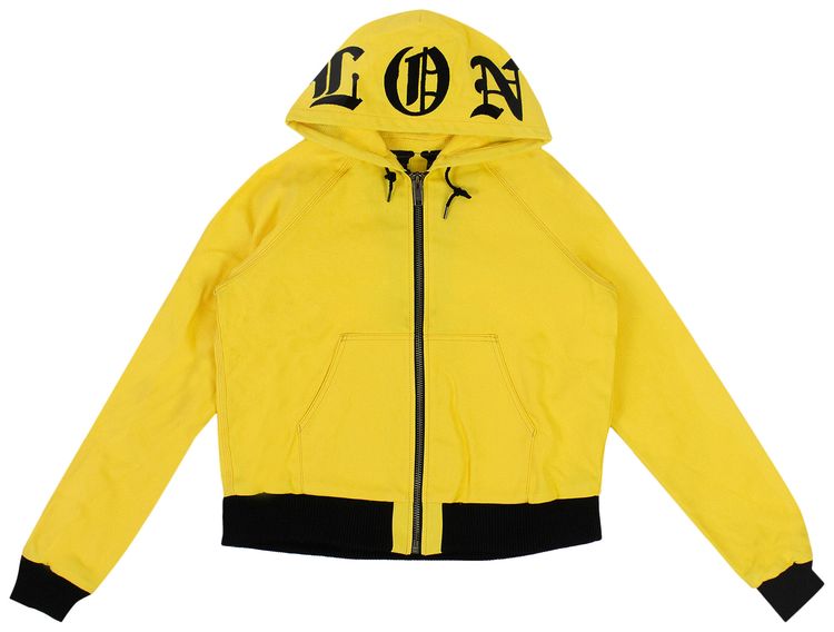 Vlone Canvas Hoodie Yellow