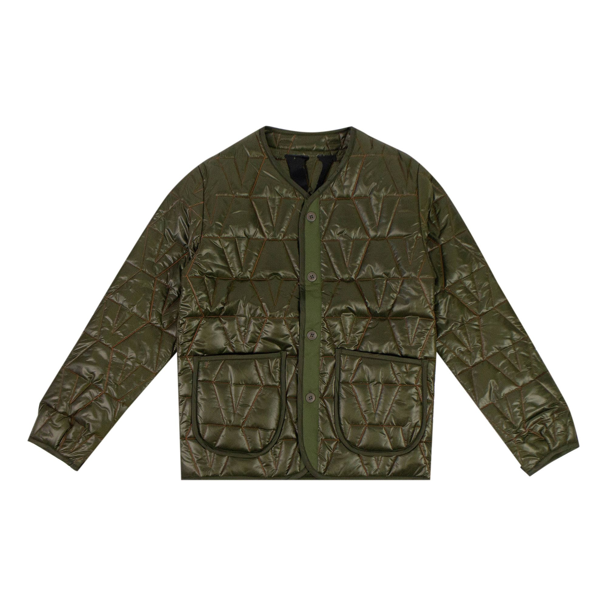 Green vlone jacket top