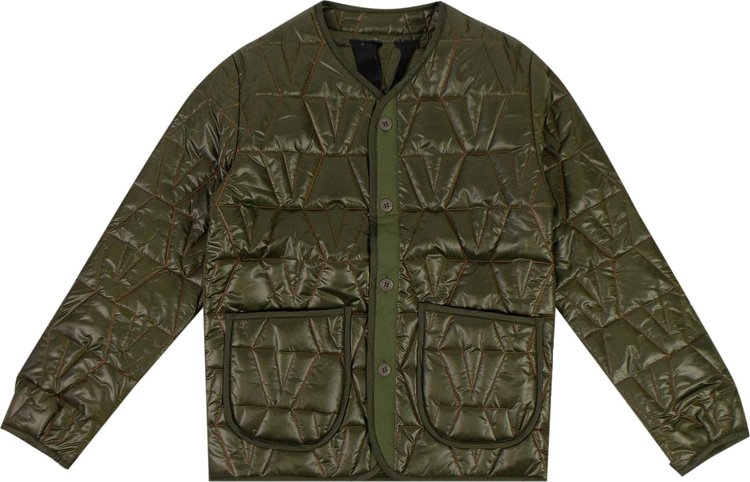 Vlone Quilted Jacket 'Green'