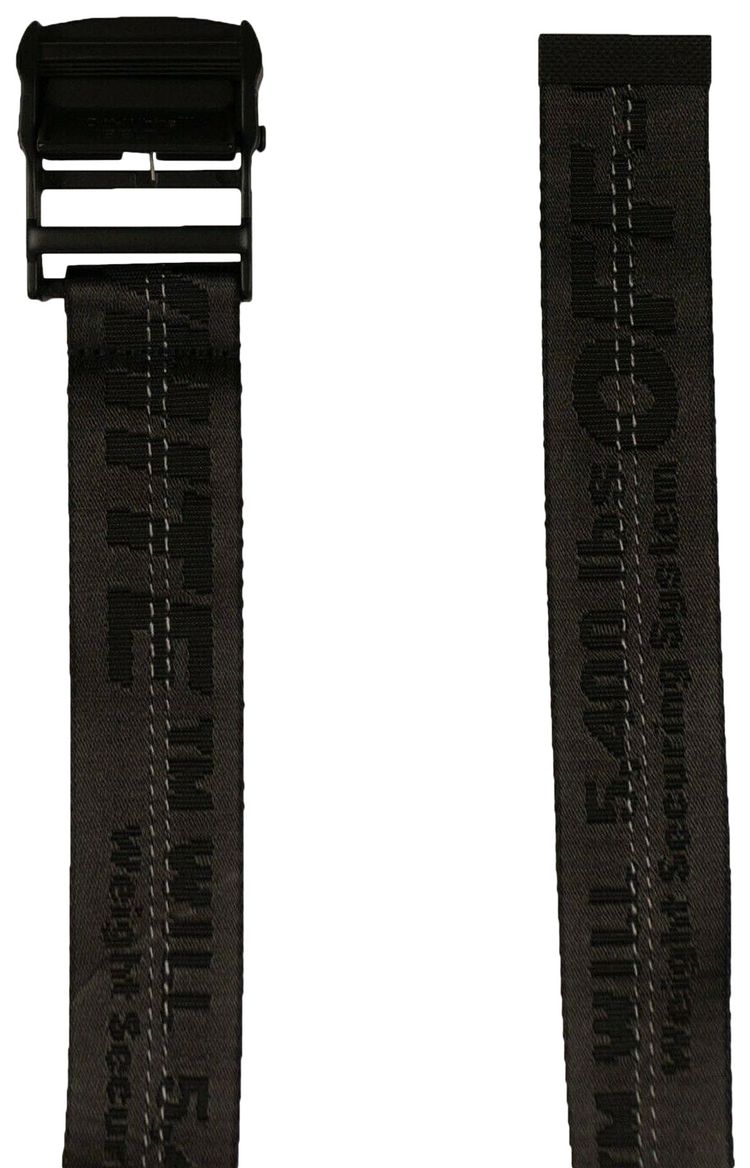 Off White Classic Industrial Belt Black