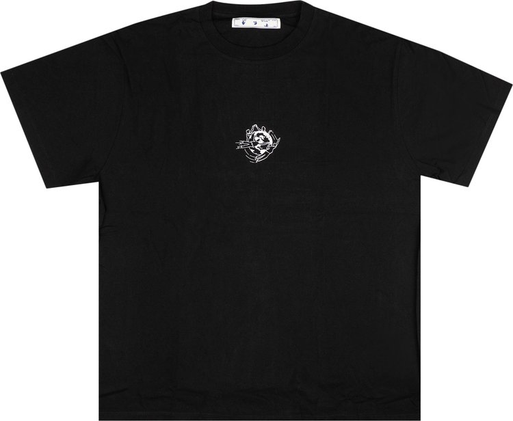 Buy Off-White Half Arrow T-Shirt 'Black' - OMAA038F20FAB0051001 - Black ...