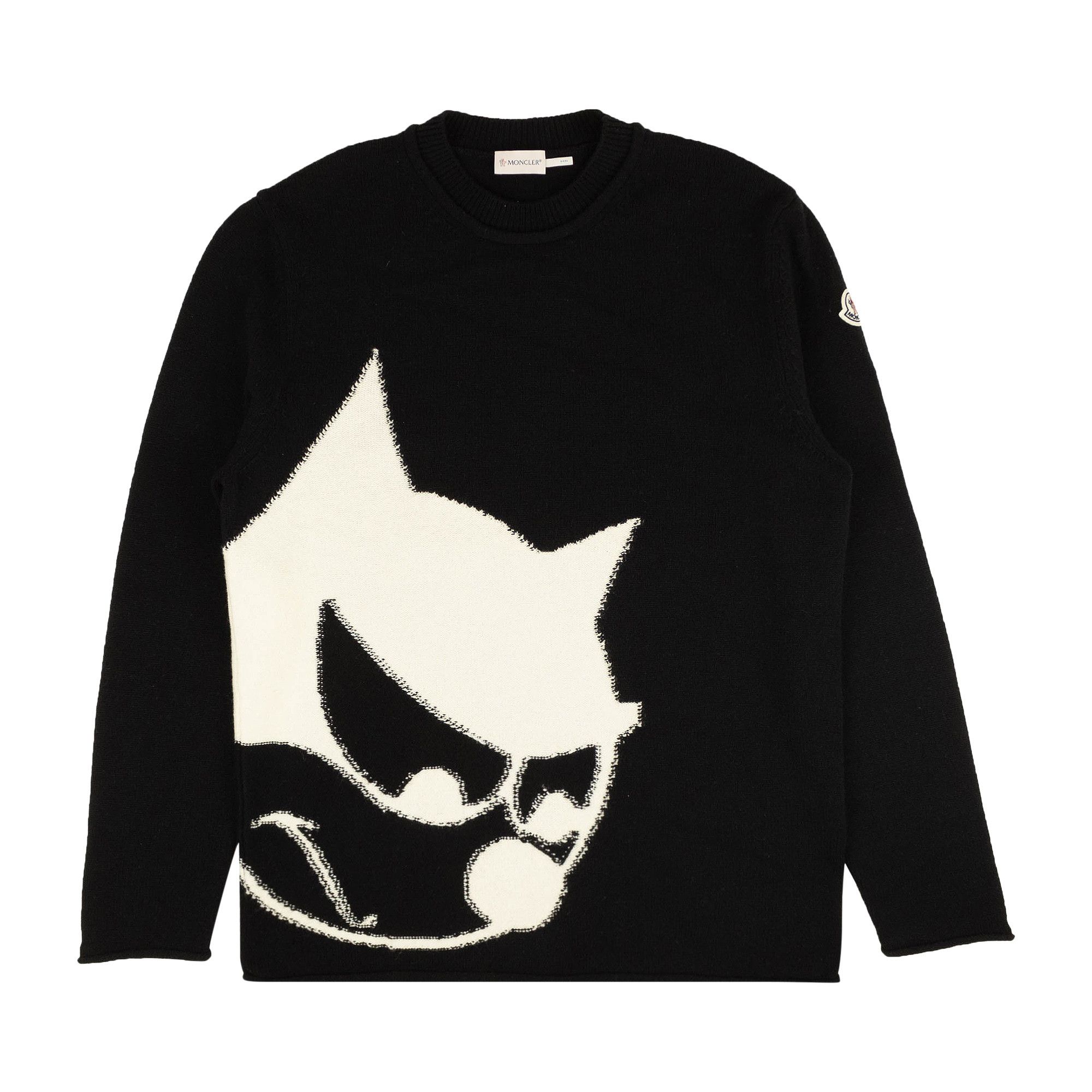 Moncler maglia tricot girocollo outlet