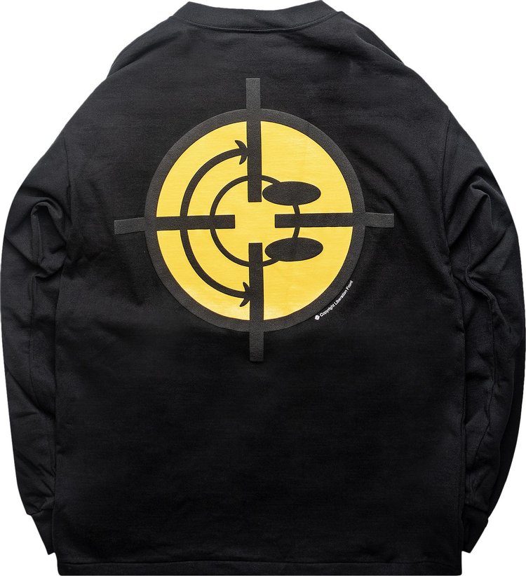 READYMADE Long Sleeve Target Tee Black