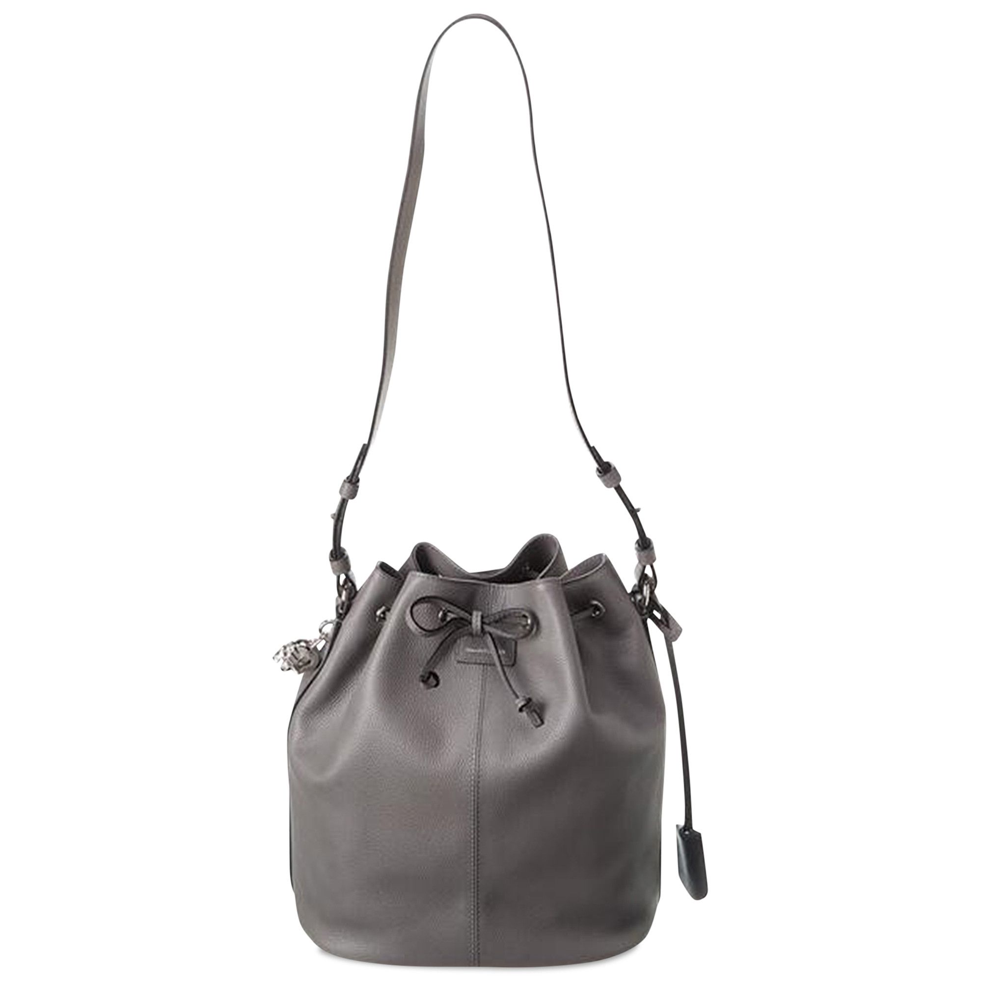 Buy Alexander McQueen Padlock Leather Skull Tote Bag Graphite