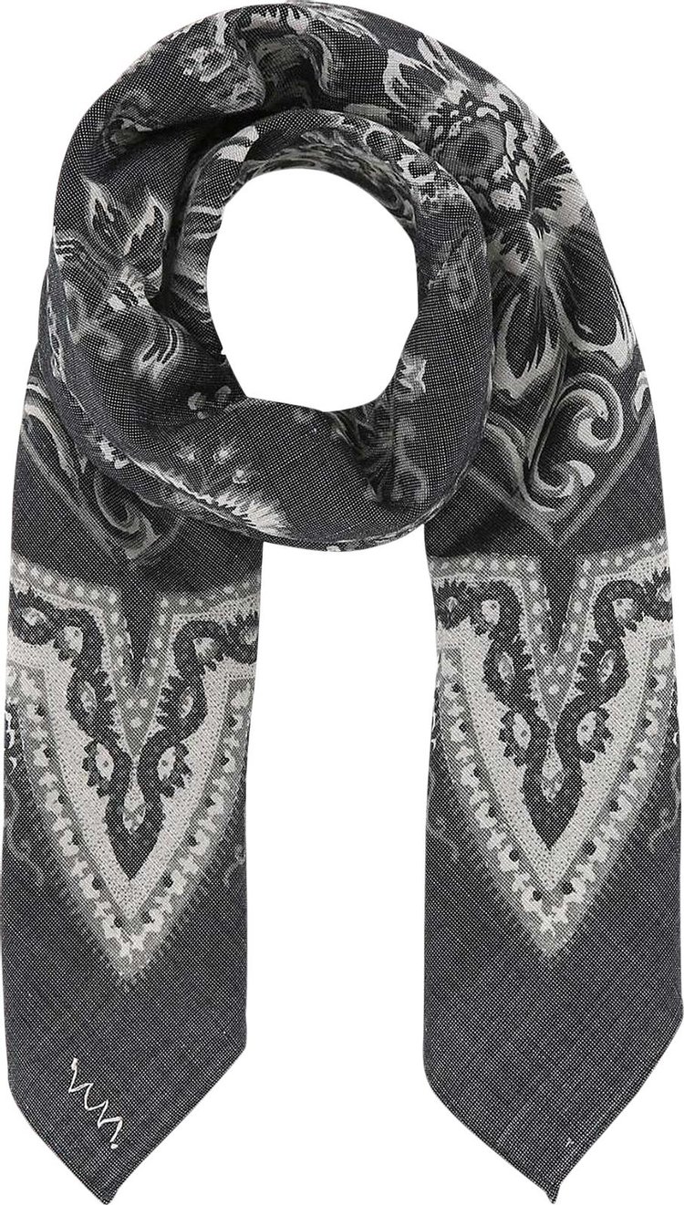 Visvim Wildflower Scarf 'Black'