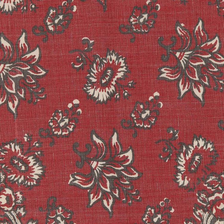 Visvim Wildflower Scarf Red