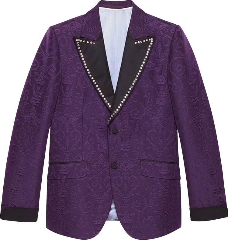 Gucci Brocade Jaquard Jacket 'Multicolor'