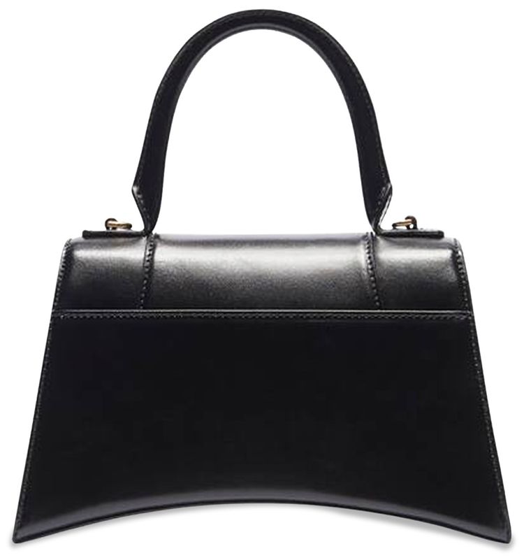 Balenciaga Hourglass Quilted Leather Tote Black