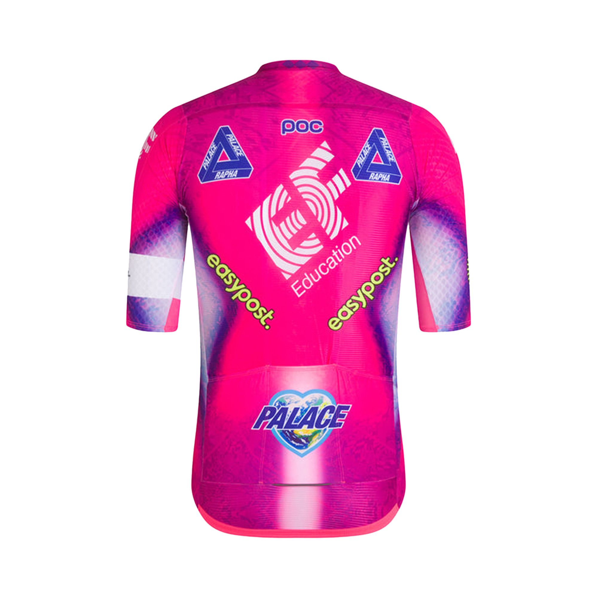 Size 107 Palace x Rapha EF Education First Pro Team Aero Jersey Pink