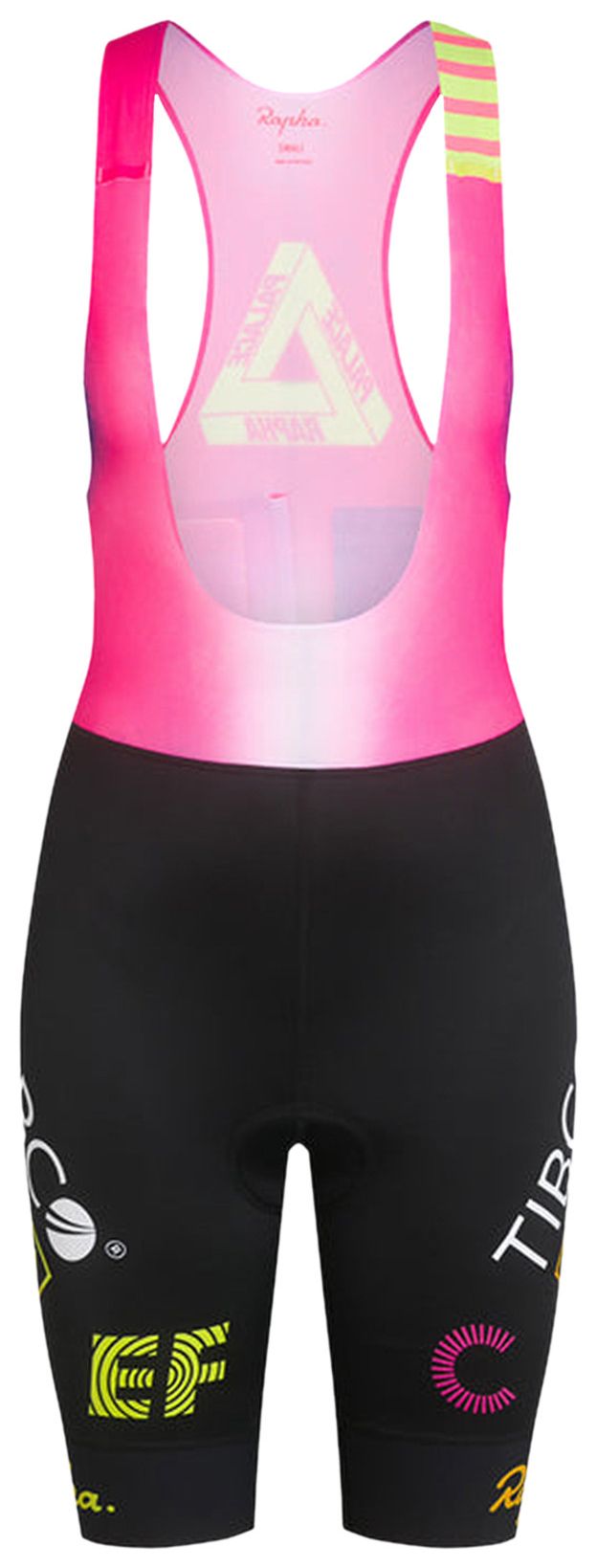 pink bib shorts