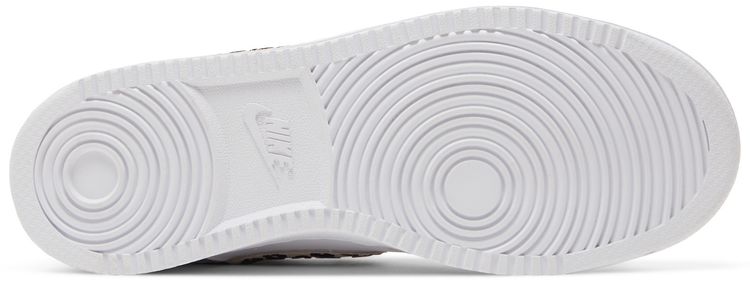 Wmns Court Vision Low Leopard Swoosh   White