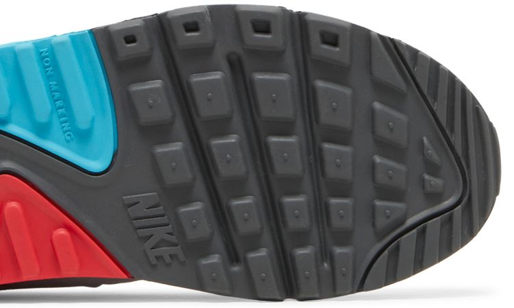 Nike Air Max 90 Leather GS White Chlorine Blue