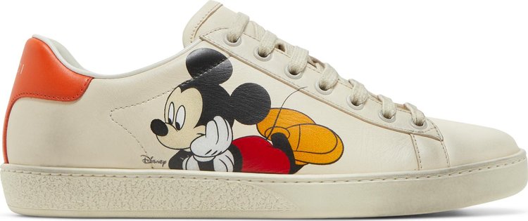 Disney x Gucci Wmns Ace Low 'Mickey Mouse - Ivory'