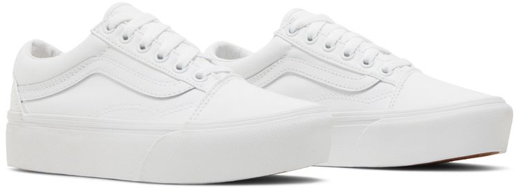 Vans Old Skool Platform True White