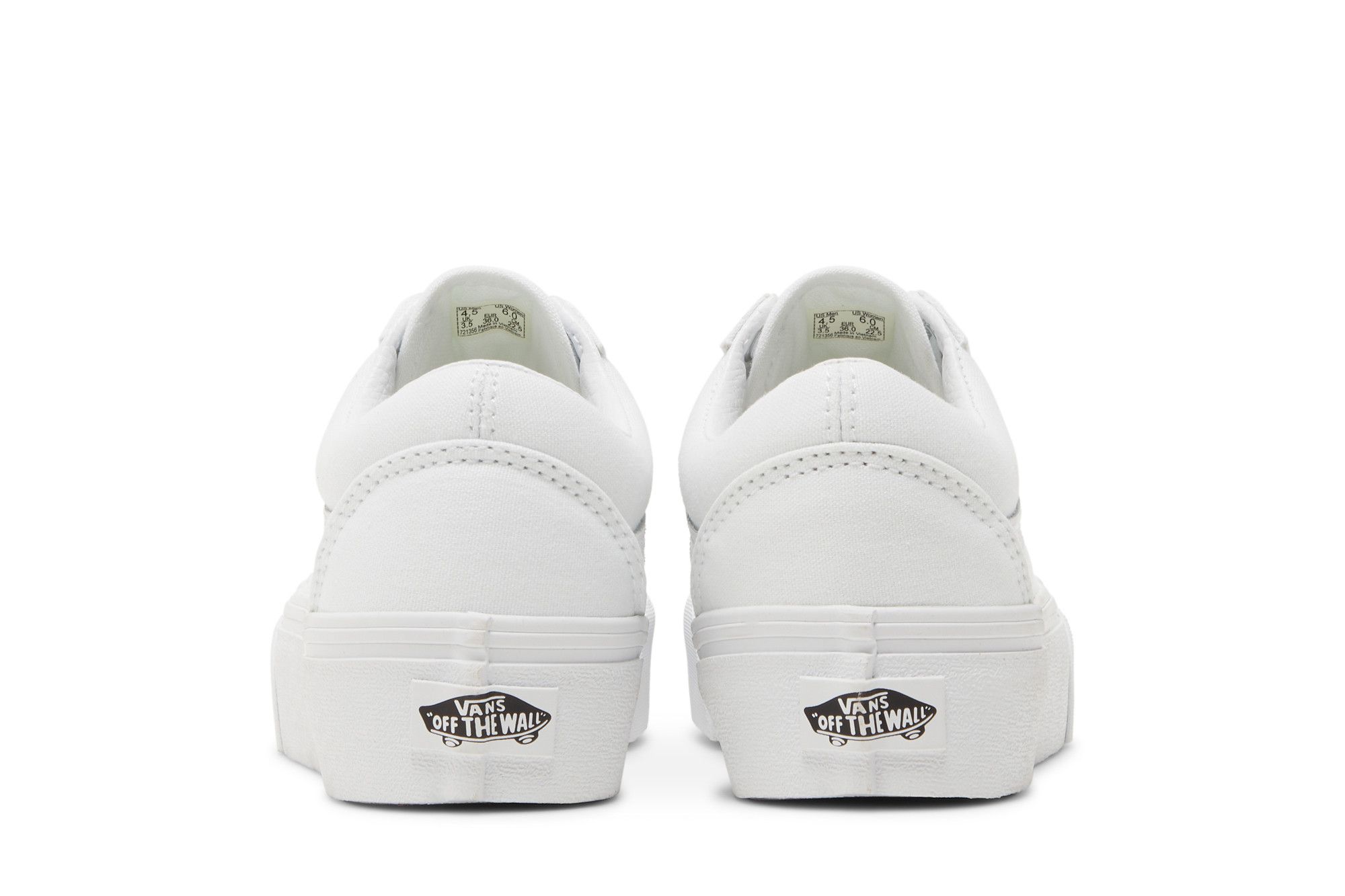 Buy Old Skool Platform True White VN0A3B3UW00 GOAT