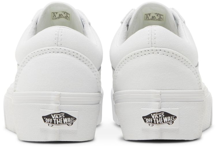 Vans Old Skool Platform True White