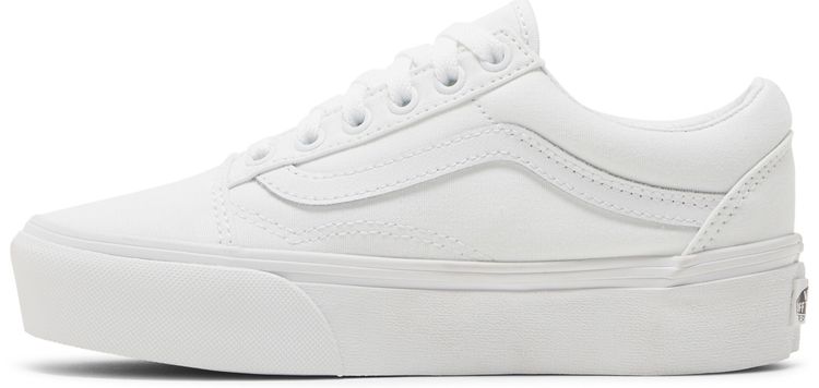 Vans Old Skool Platform True White