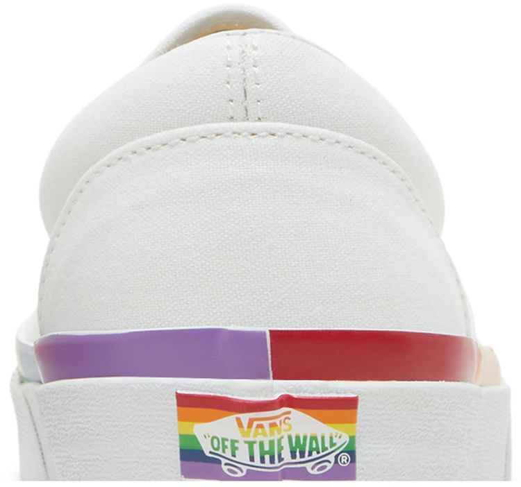 Vans Classic Slip On Rainbow Sole