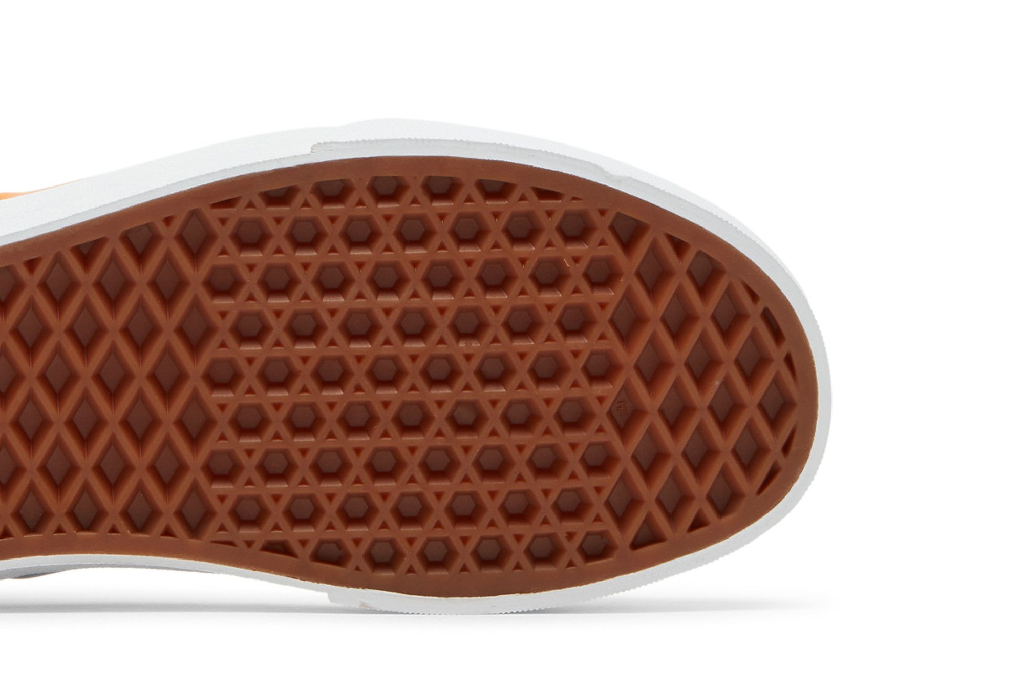 Rainbow sole slip on vans on sale