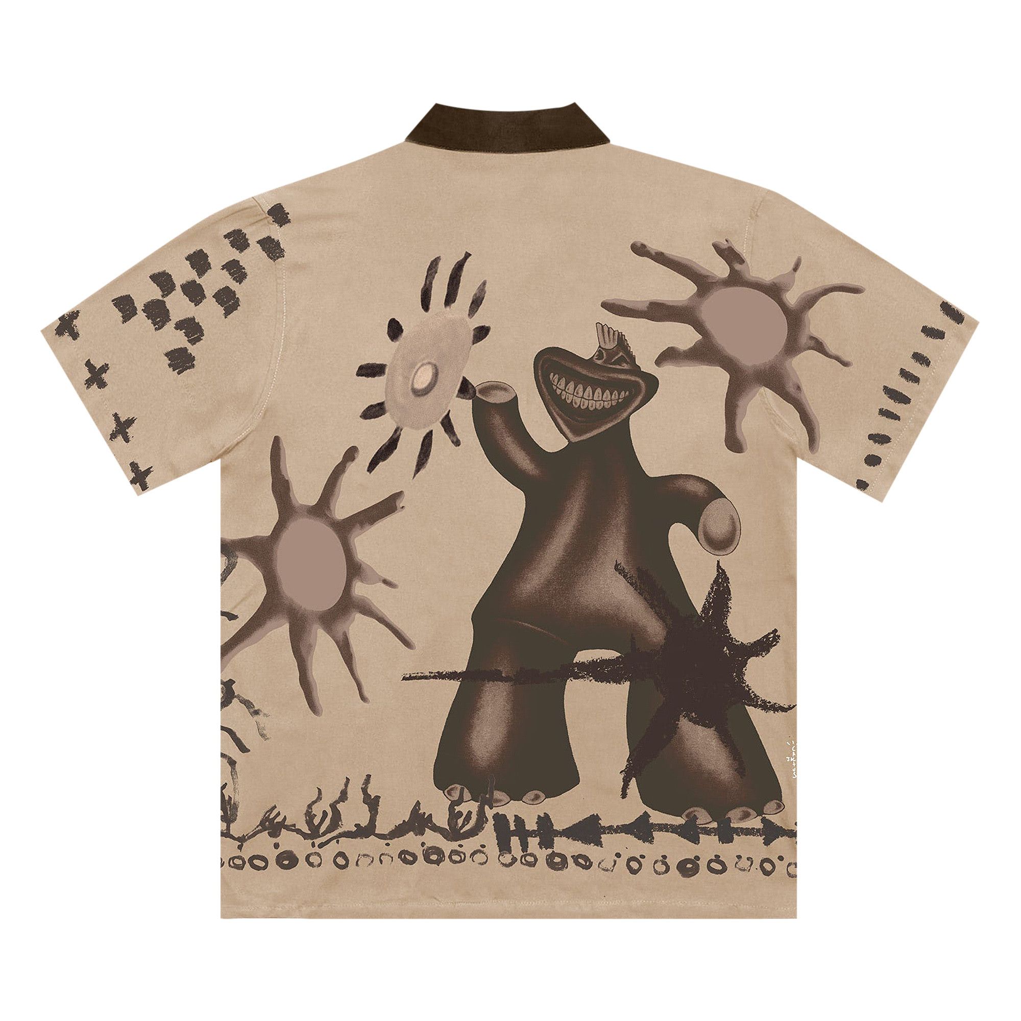 新年の贈り物 Buy Cactus Jack by Travis Scott Painter's Button Up Shirt トップス
