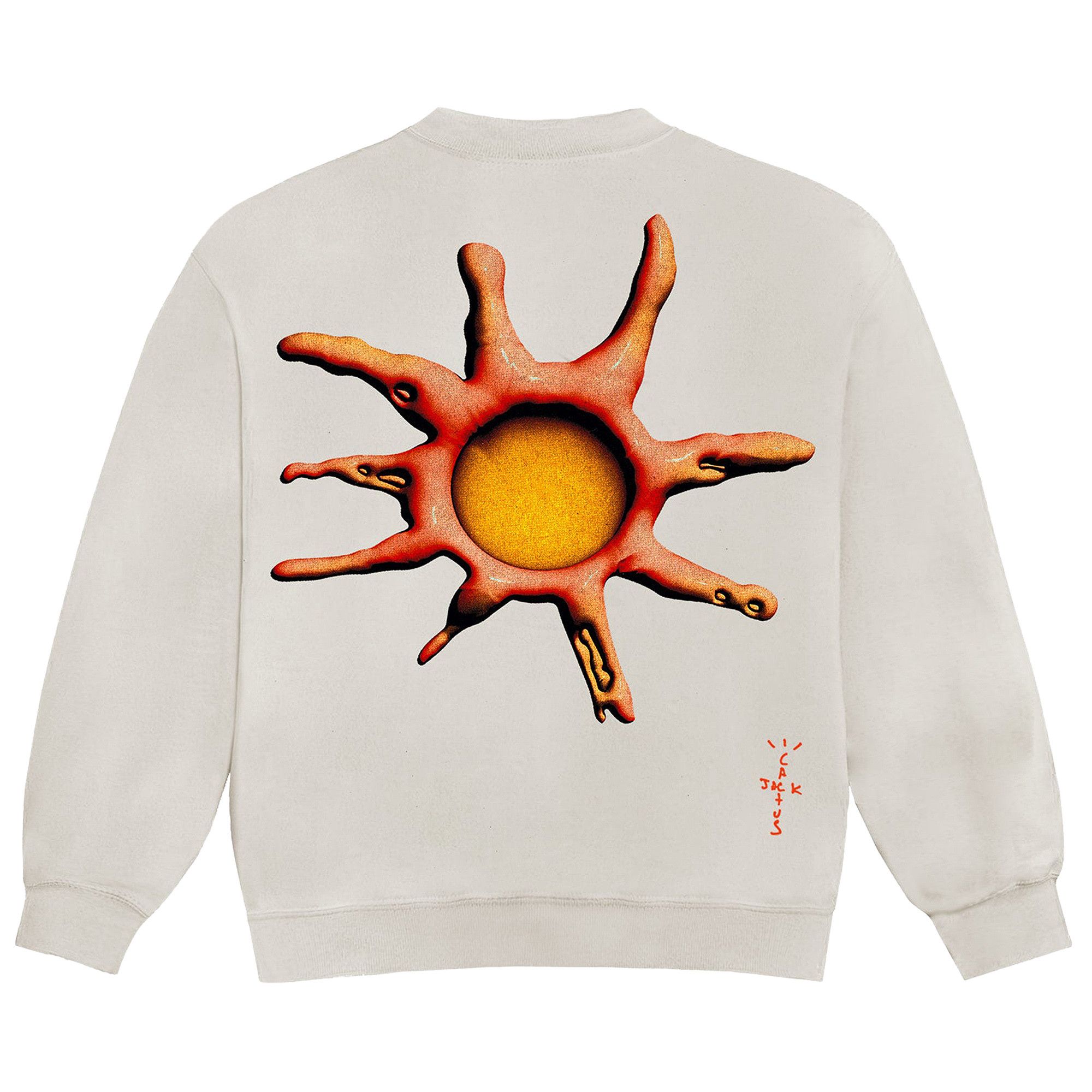 Buy Cactus Jack by Travis Scott D.L.T.L.F.R.T. Crewneck Off White CJJ1 CS06 OFF GOAT UK