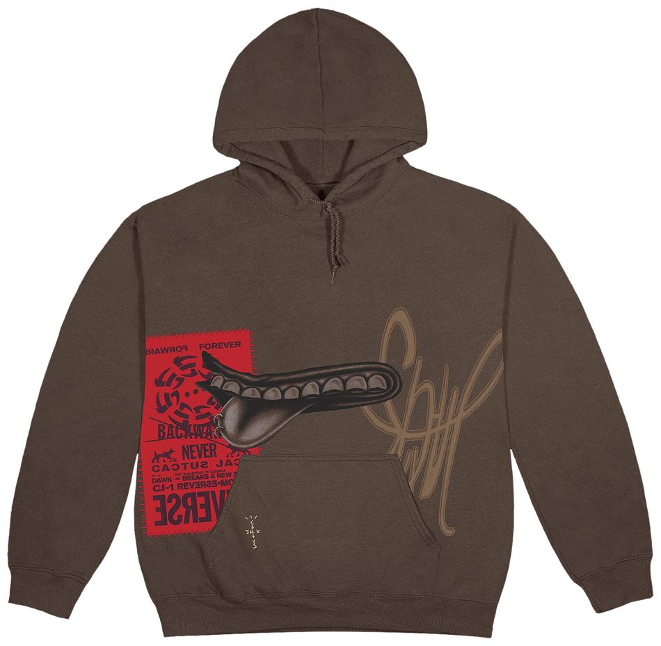 travis scott cactus trails hoodie brown