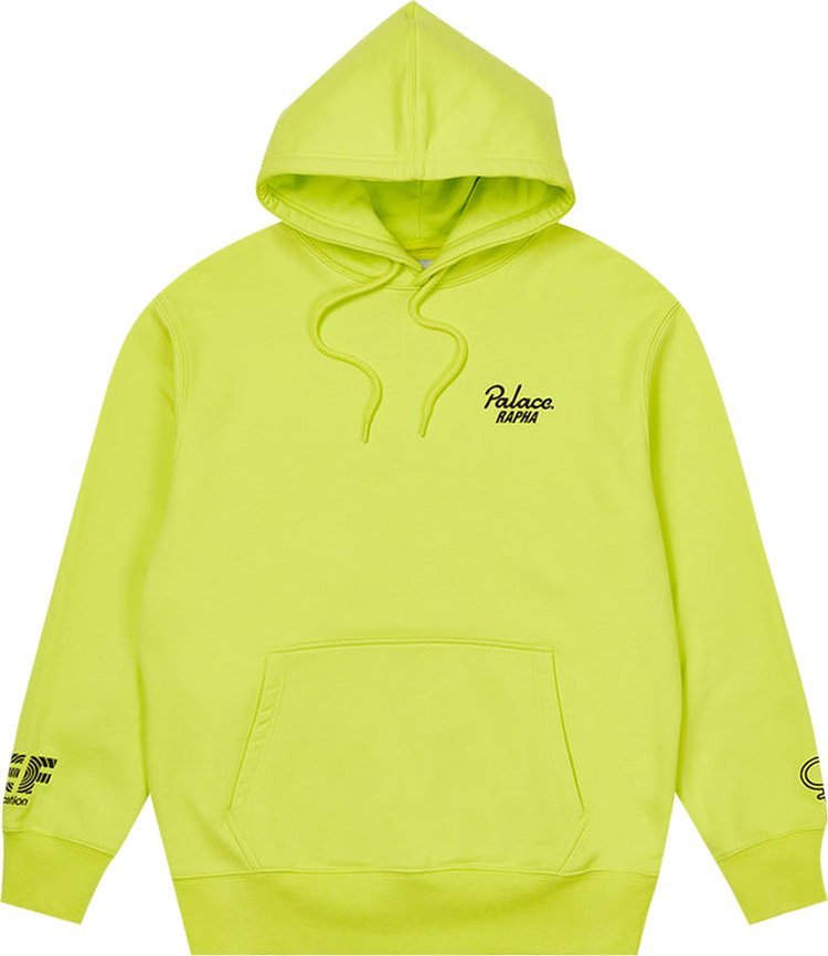Palace x Rapha EF Education First Hoodie 'Neon Yellow'