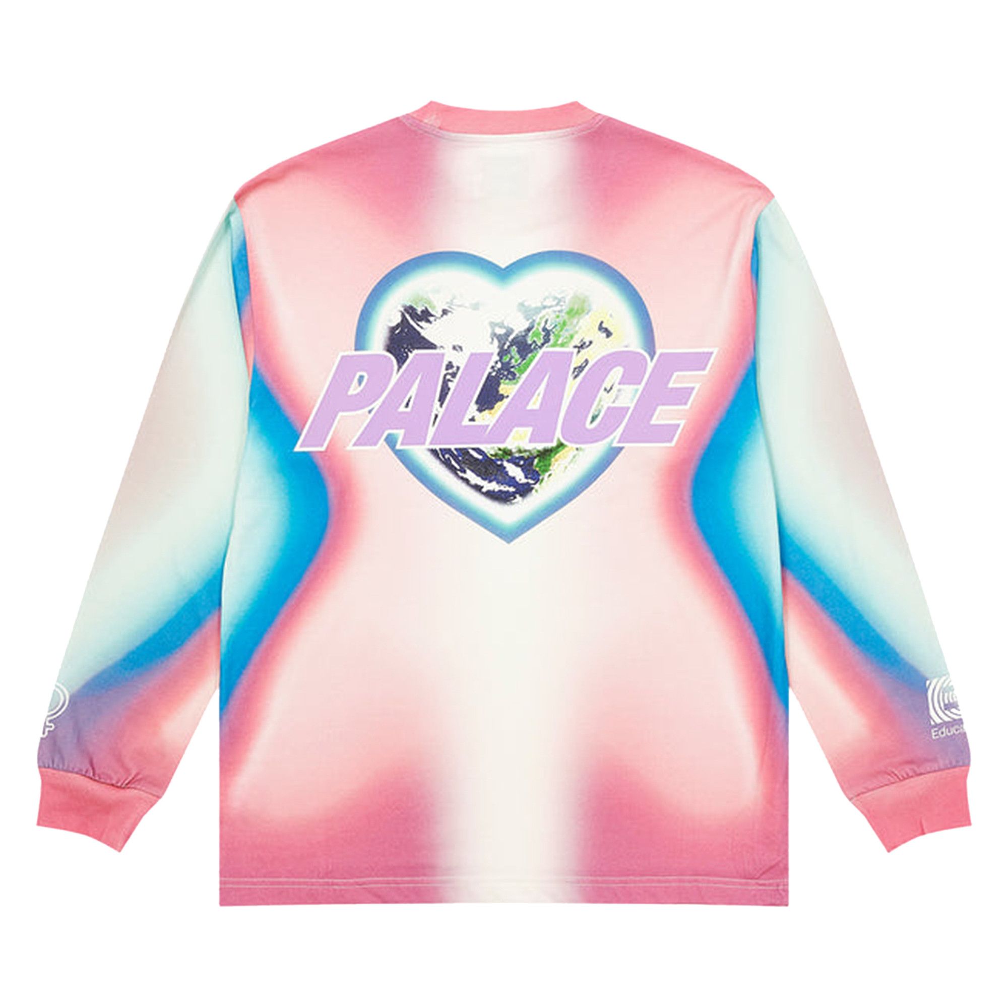 Size l Palace x Rapha EF Education First Long-Sleeve T-Shirt 'Multicolor'