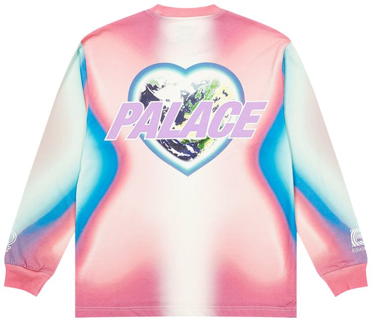Palace x Rapha EF Education First Long Sleeve T Shirt Multicolor